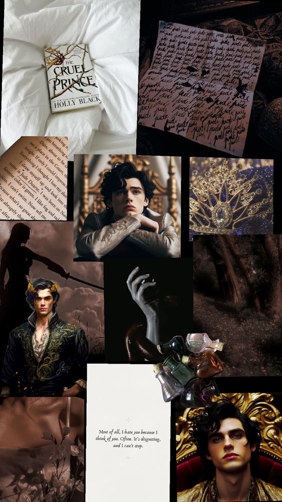 Collage on Cruel Prince